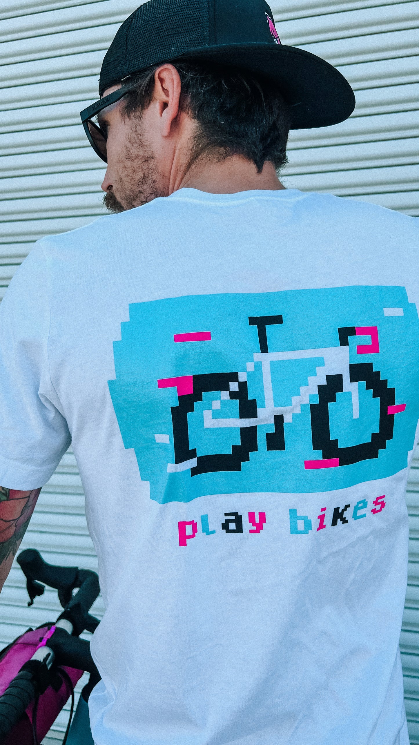 Play Bikes Arcade Tee - White