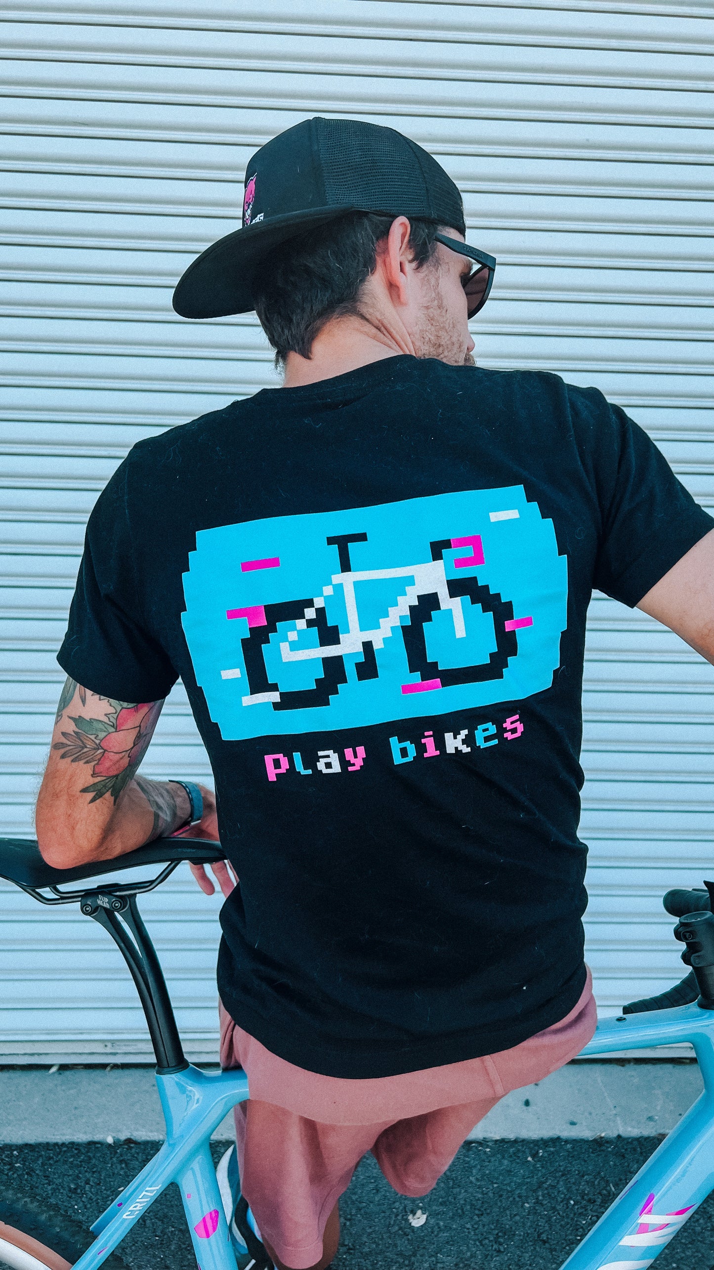 Play Bikes Arcade Tee - Black