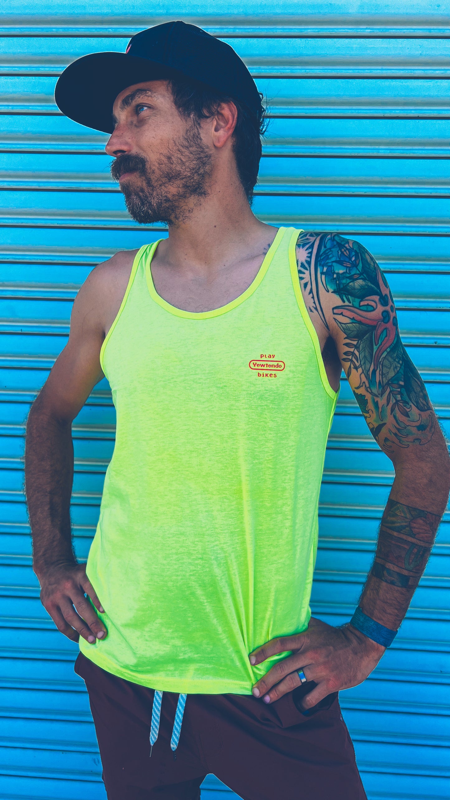 Yewtendo Tank - Neon Yellow