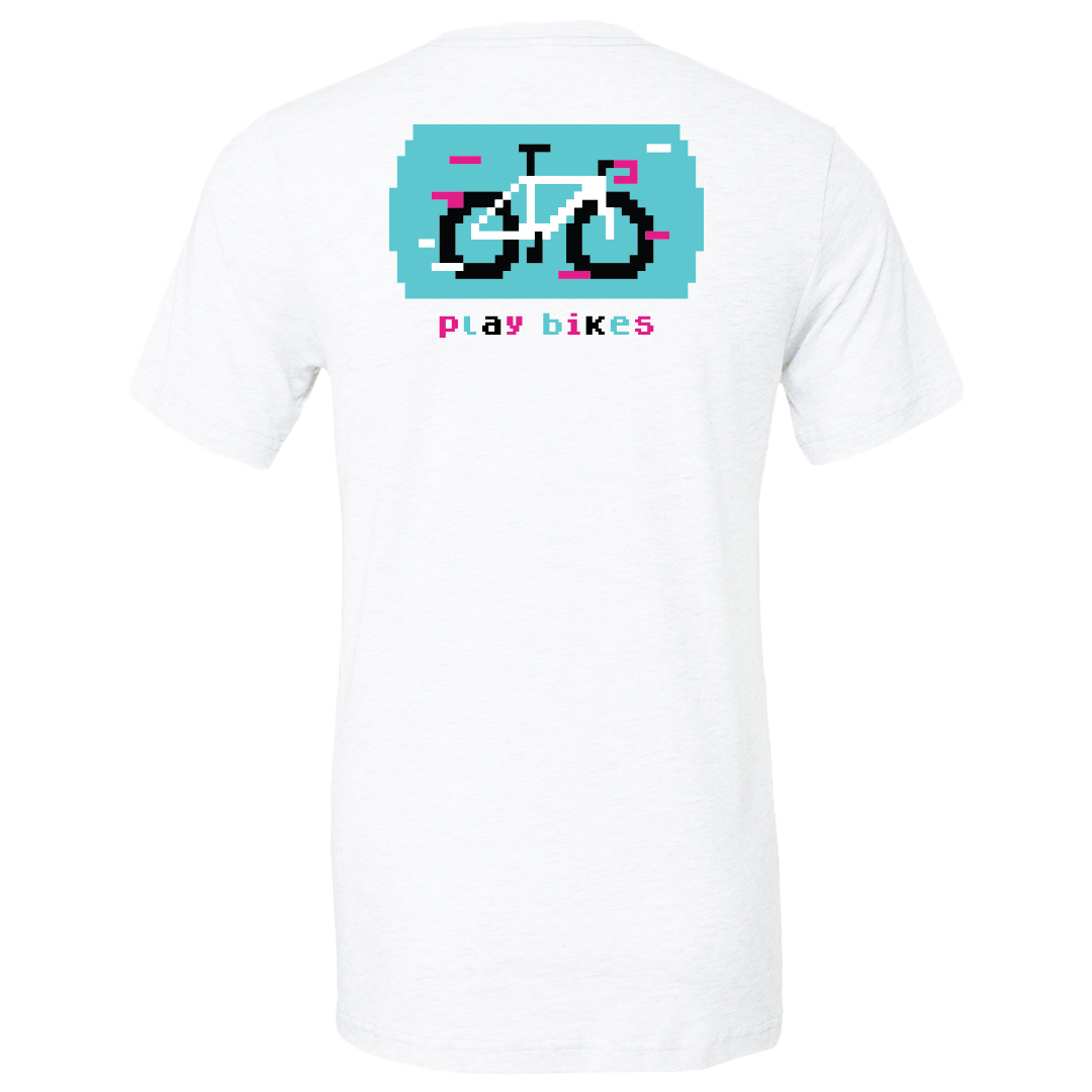 Play Bikes Arcade Tee - White