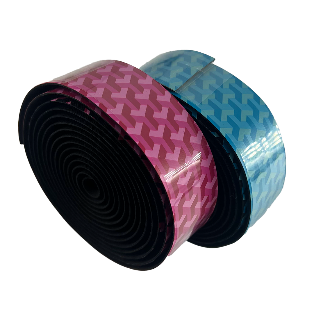 Ride Bikes X Arundel Art Gecko Bar Tape - Black to Pink/Blue