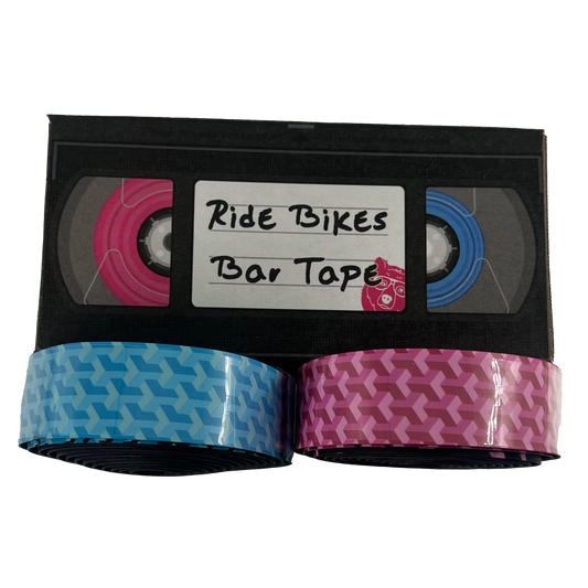 Ride Bikes X Arundel Art Gecko Bar Tape - Black to Pink/Blue