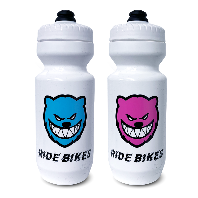 Shred Bikes Bottle - White (22oz)