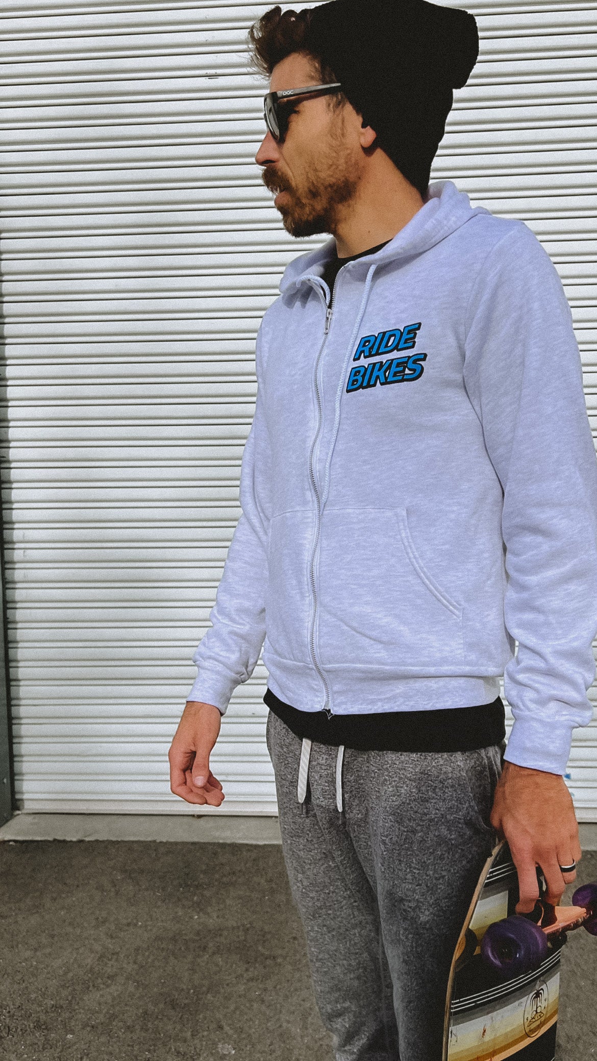 Cruiser Zip Hoodie - Ash