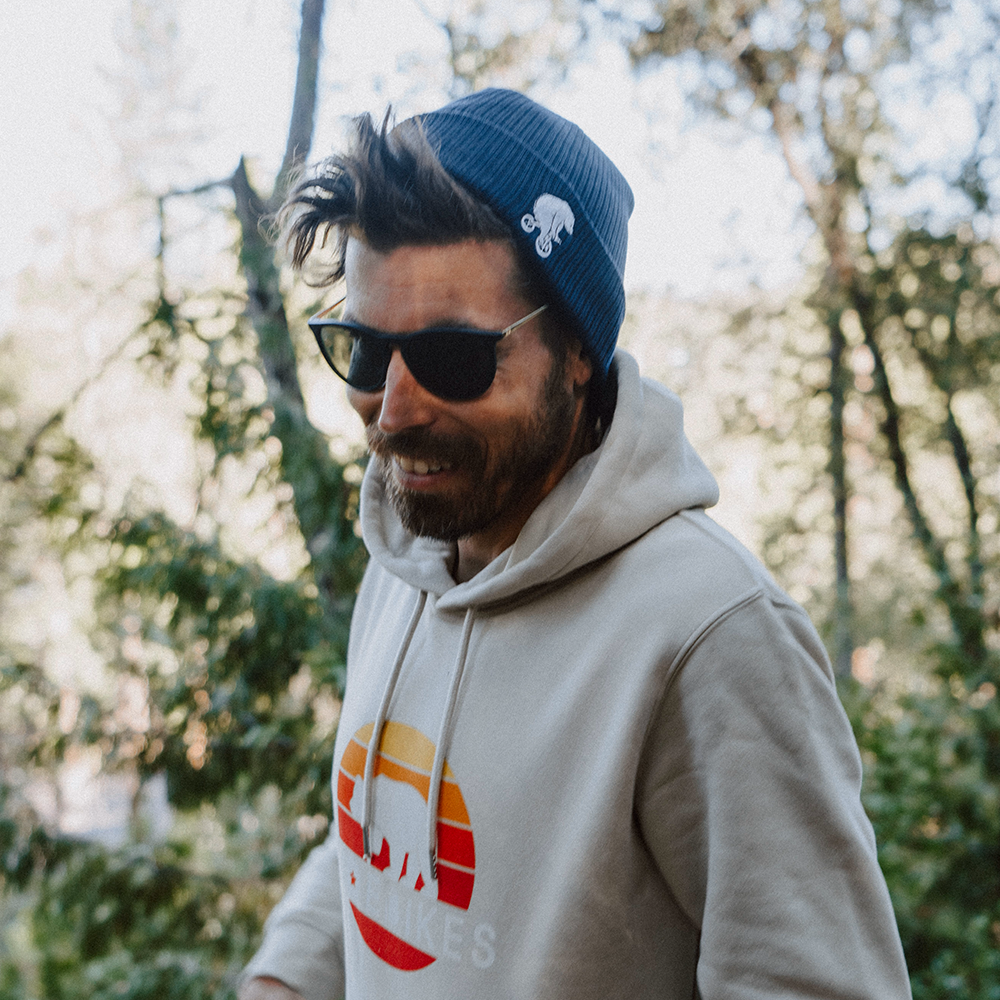 Fall Knitted Beanie - Navy