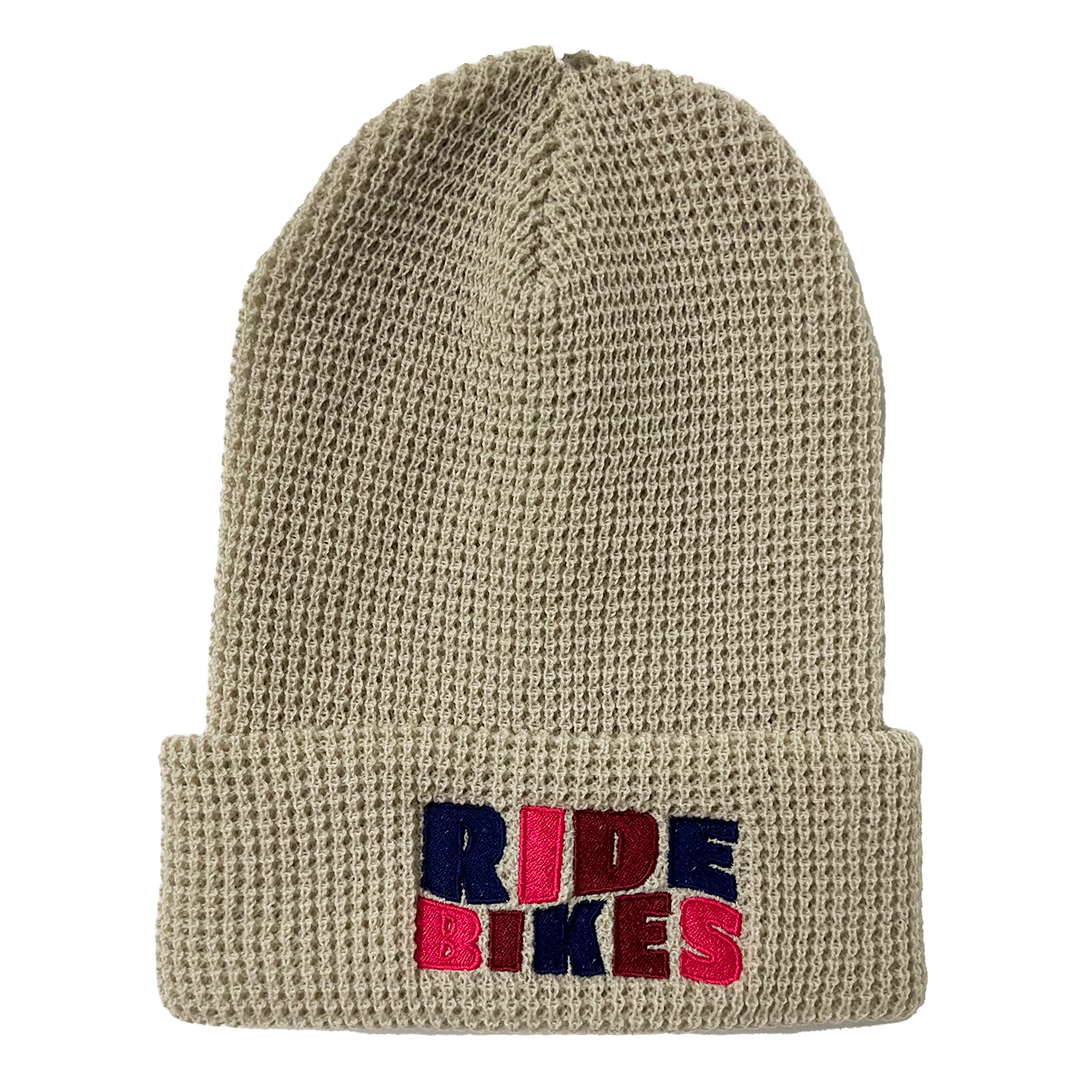 Belgian Waffle Beanie - Beige