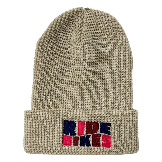 Belgian Waffle Beanie - Beige