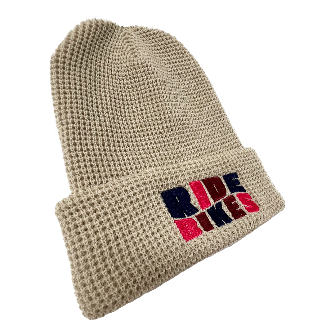 Belgian Waffle Beanie - Beige