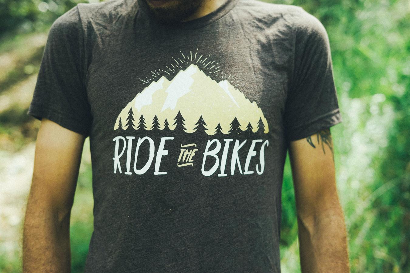 Ride the Bikes Outdoors Tee