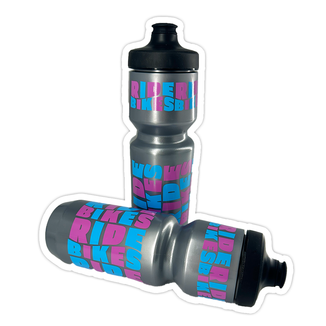 Ride the Wave Bottle - Silver (26oz)