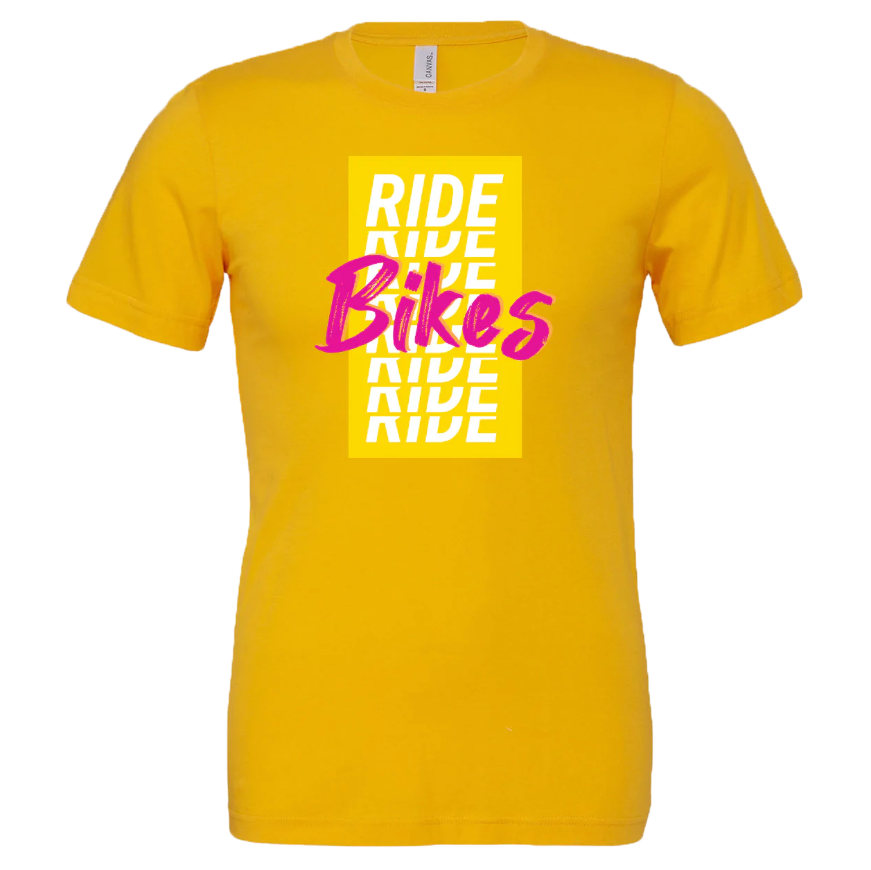 Ride on Repeat Tee - Gold