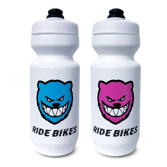 Shred Bikes Bottle - White (22oz)