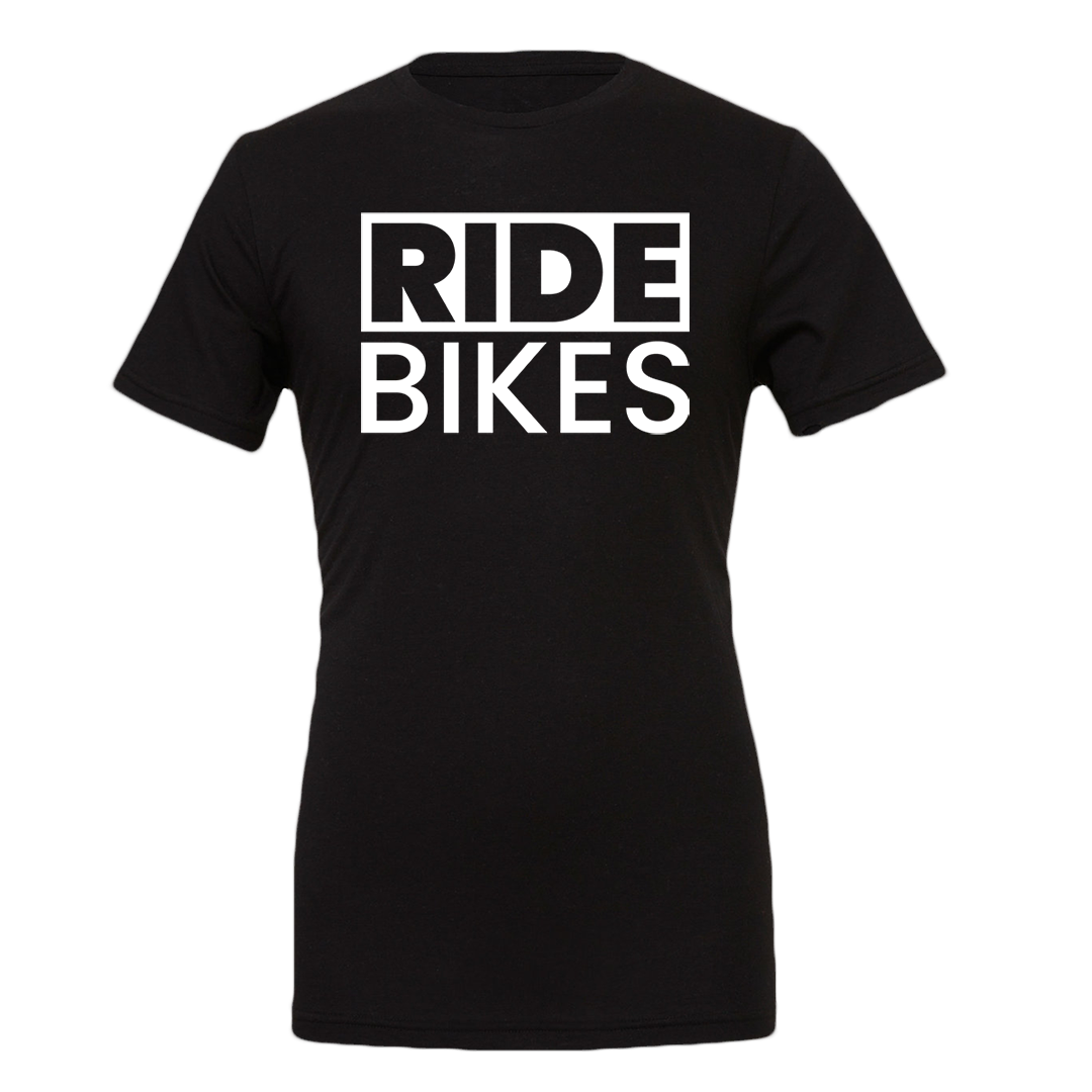 Ride Bikes Box Tee 2.0 - Heather Black