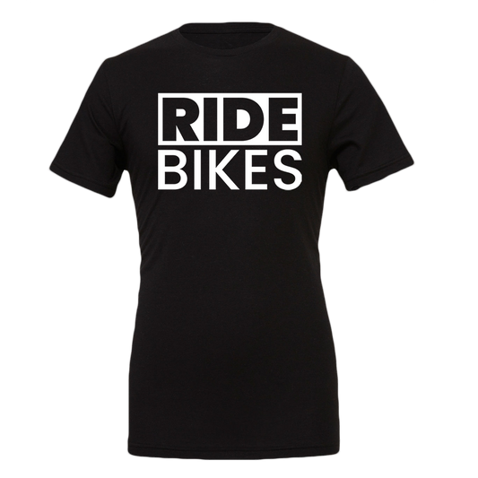 Ride Bikes Box Tee 2.0 - Heather Black