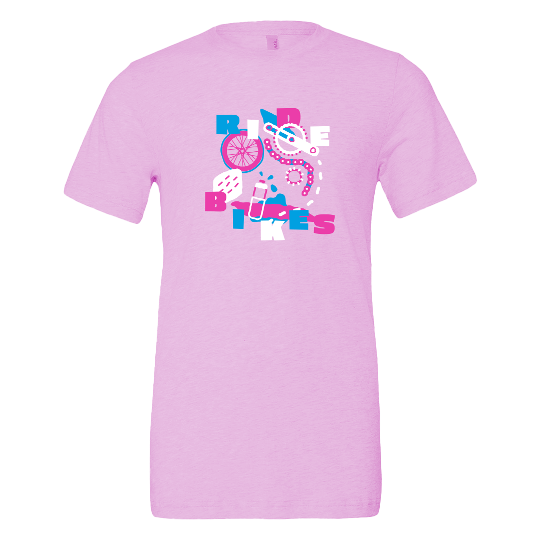 Scribble Adventure Tee - Lilac