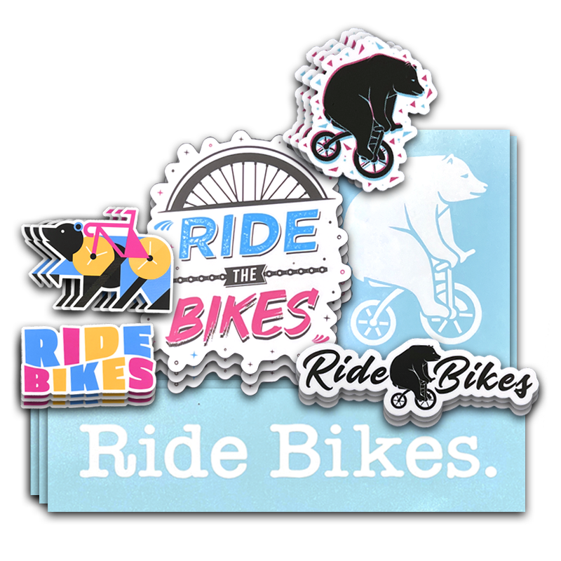 Sticker Pack – Ride Bikes