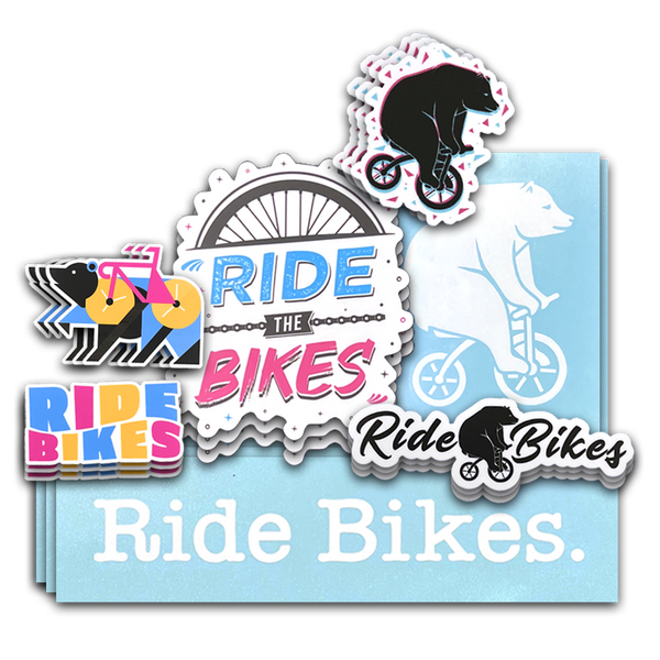 Sticker Pack – Ride Bikes